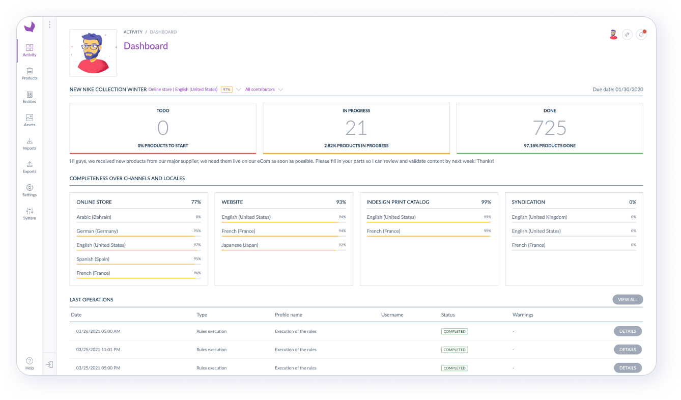 PXM Studio Product Experience Management Software Akeneo