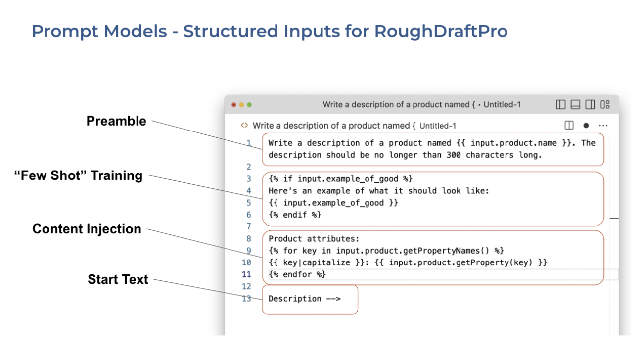 RoughDraftPro Prompt Models