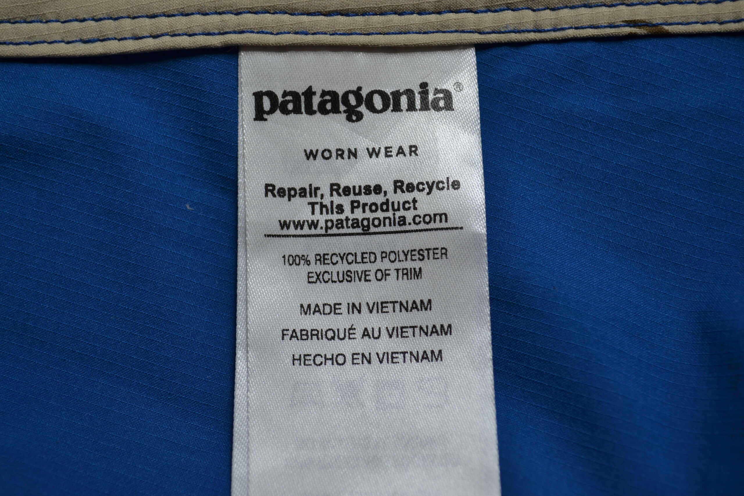 Patagonia tag