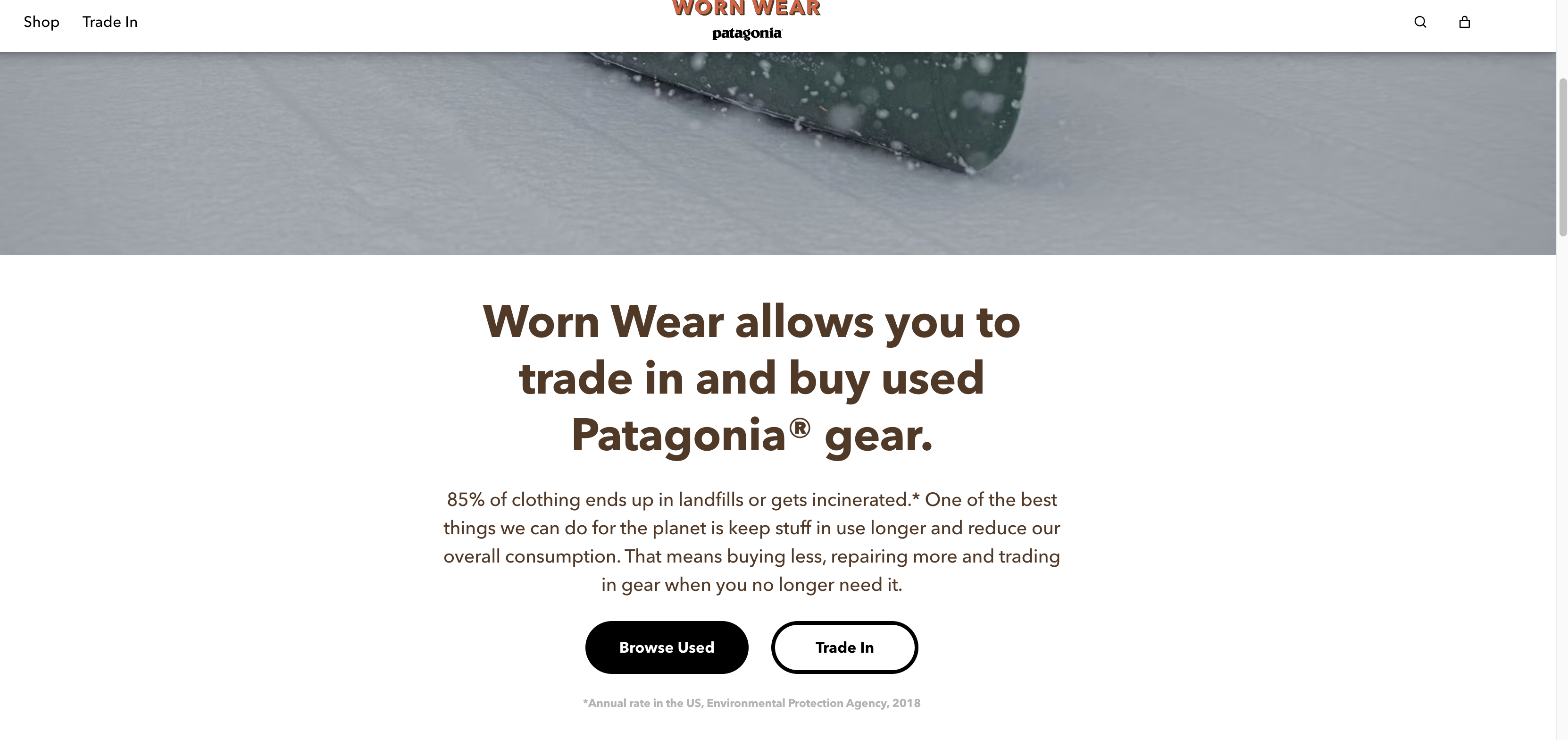 Patagonia Worn Wear